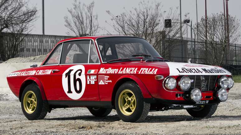 Lancia Fulvia Coupé: importante participação nas corridas de rali.