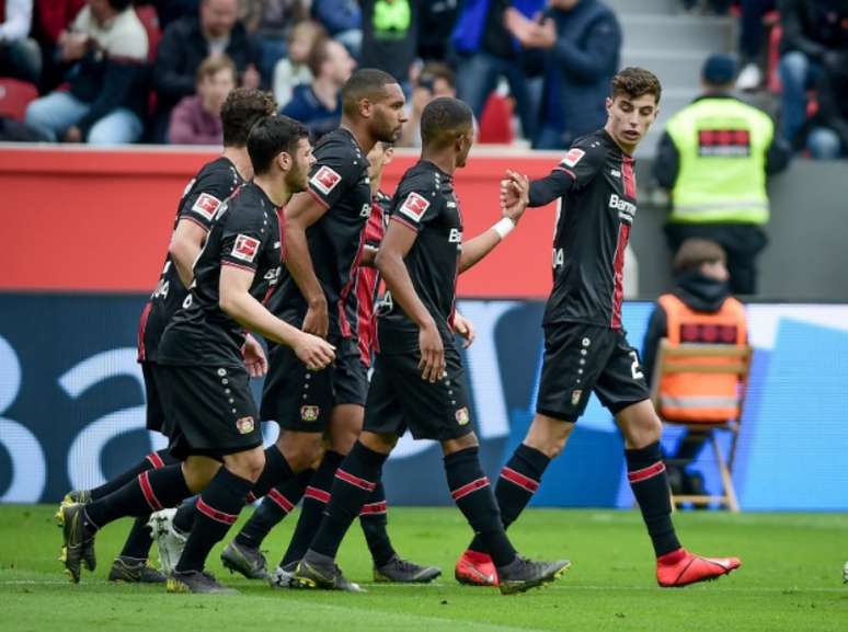 Kai Havertz marcou dois gol na vitória doayer Leverkusen sobre o Borussia Mönchengladbach por 3 a 1 (Foto: Reprodução)