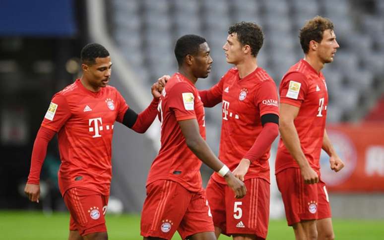 Bayern goleou o Frankfurt e manteve a liderança (Foto: ANDREAS GEBERT/AFP)