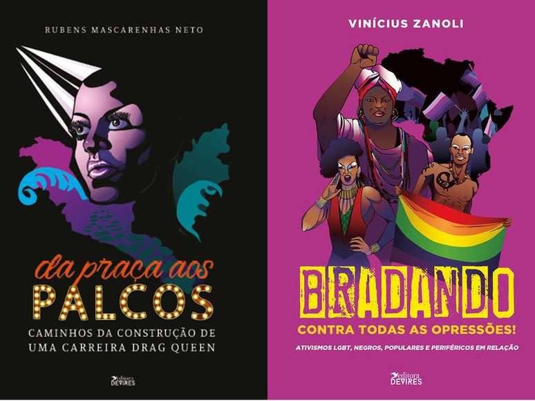 Livros falam sobre ativismo racial, de classe, gênero, sexualidade e a construção de uma carreira drag queen