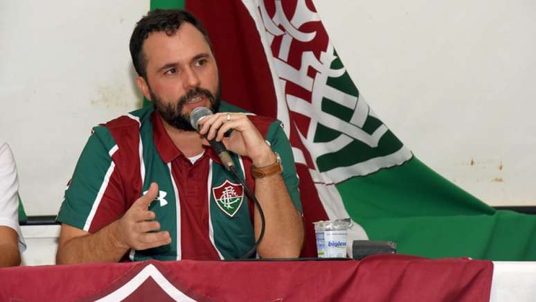 Mário Bittencourt, presidente do Fluminense, falou novamente sobre o retorno do futebol (Foto: MAILSON SANTANA/FLUMINENSE FC)