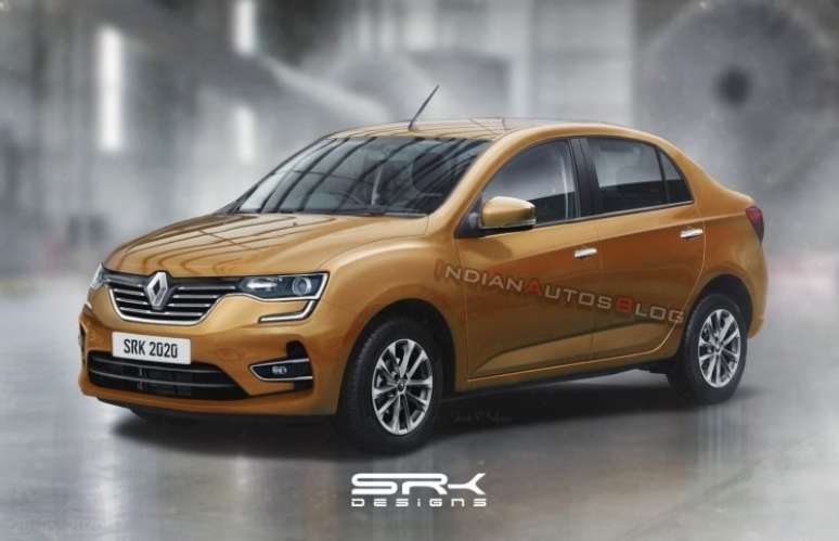 Renault LBA: assim seria o Kwid Sedan, previsto para 2021.