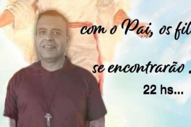 O frade Mário Lúcio, que atuava na assistência a moradores de rua em Jaci, interior de São Paulo, foi vítima da covid-19