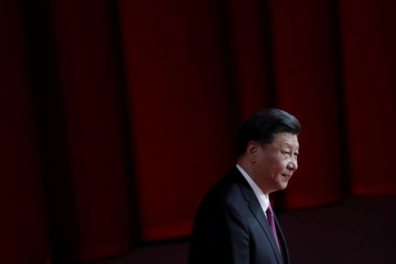 Presidente da China, Xi Jinping, chega em apresentação em Macau
19/12/2019
REUTERS/Jason Lee