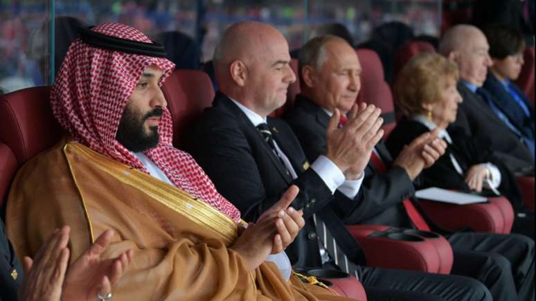 Mohammed Bin Salman, príncipe herdeiro da Arábia Saudita, pode estar evolvido no esquema - (Foto: ALEXEY DRUZHININ / SPUTNIK / AFP)