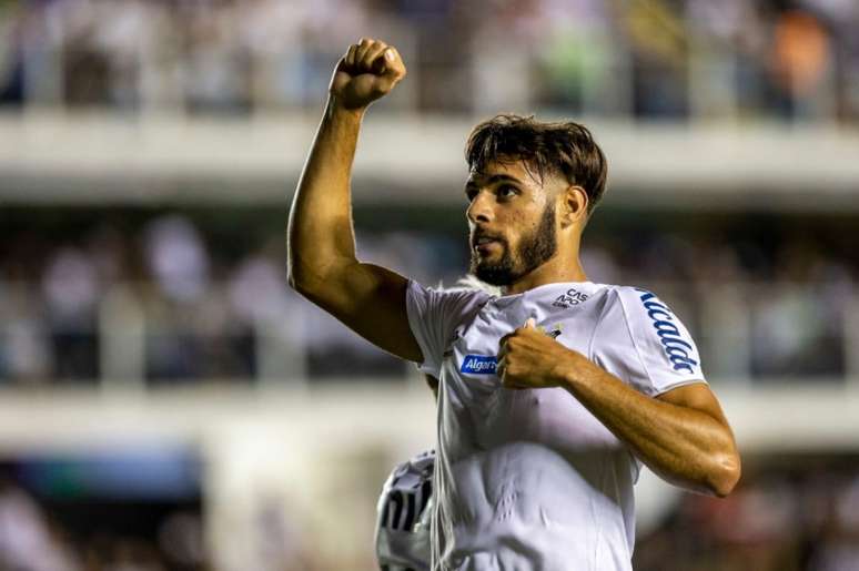 O Santos busca renovar o contrato de Yuri Alberto (Foto: Richard Callis/Fotoarena/Lancepress!)