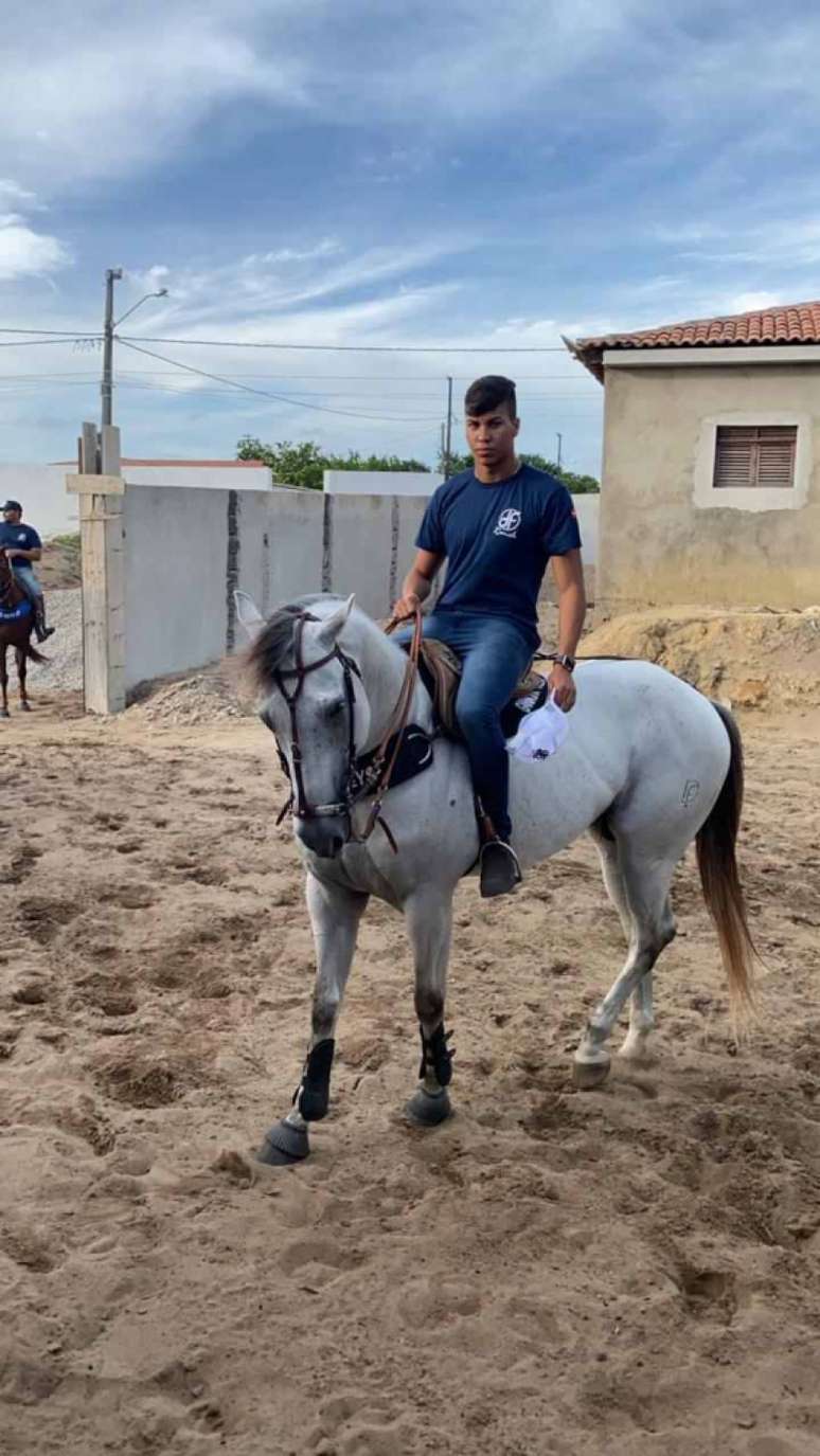 Kaio Jorge revelou sua paixão por cavalos (Foto:Reprodução)