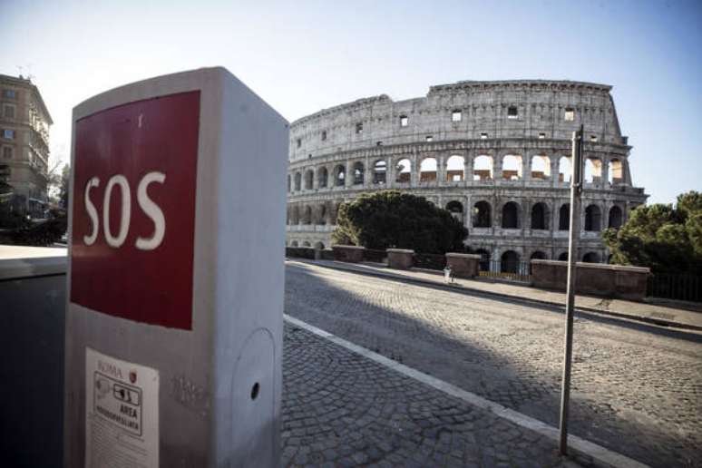 Coliseu de Roma está fechado desde março por causa de pandemia