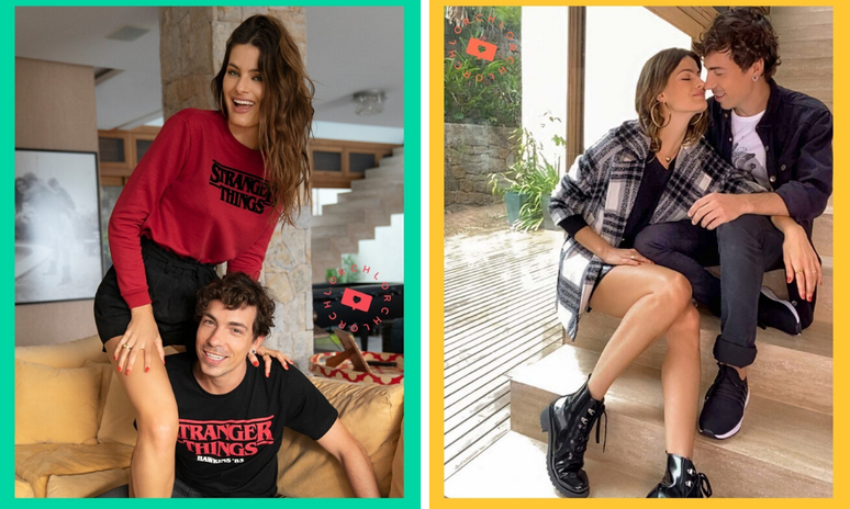 Isabeli Fontana e Di Ferrero (Fotos: @riachuelo/Instagram/Reprodu&ccedil;&atilde;o)