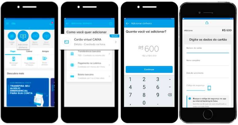 Como usar o cartão de débito virtual do Caixa Tem para fazer compras