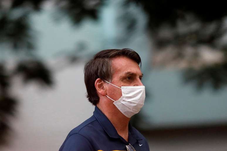 Presidente Jair Bolsonaro em Brasília
23/05/2020 REUTERS/Adriano Machado