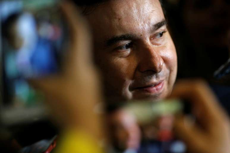 Rodrigo Maia fala com jornalistas na Câmara
9/7/2019 REUTERS/Adriano Machado