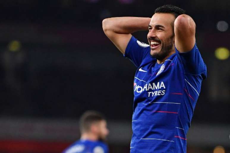 Pedro fez 18 partidas pelo Chelsea na temporada e marcou dois gols (Foto: Ben Stansall / AFP)