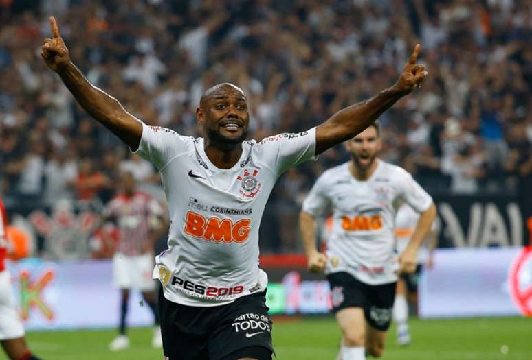 Vagner Love lembrou do gol do título do Paulistão-2019, quando bateu o São Paulo (Foto: Luis Moura / WPP)