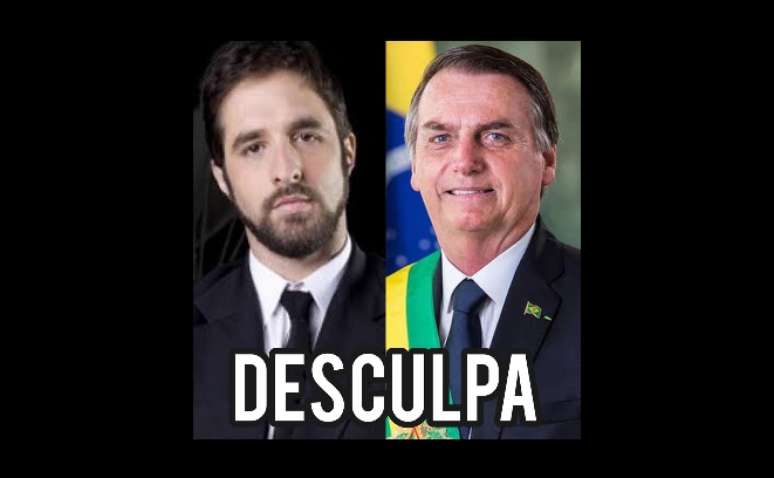 No Instagram, o humorista disse que os canais de TV se beneficiam de figuras polêmicas como Bolsonaro