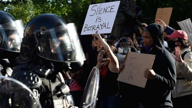 A morte de George Floyd motivou protestos de resistência contra a violência policial