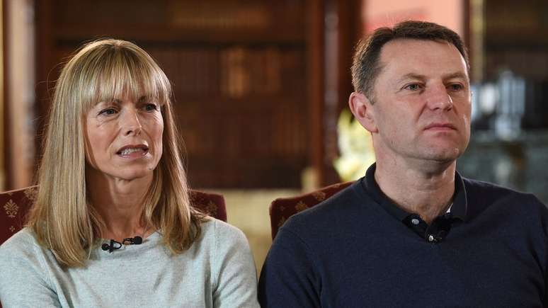 Os pais da menina, Kate e Gerry McCann, dizem que jamais perderão a esperança