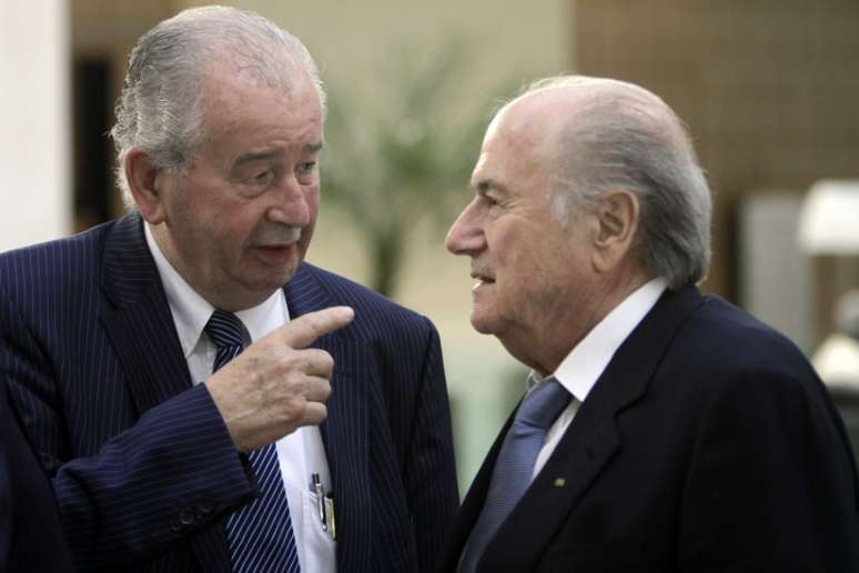Julio Grondona e Joseph Blatter
04/02/2012
REUTERS/Jorge Adorno