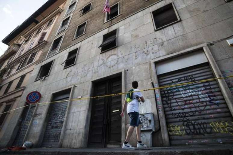 Sede do movimento CasaPound fica em imóvel ocupado em Roma