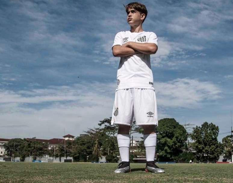 Matheus Lima é uma das apostas da base do Santos (Foto: Divulgação)