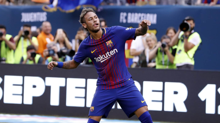 Neymar deixou o Barcelona em 2017 (Foto: Divulgação/FCB)