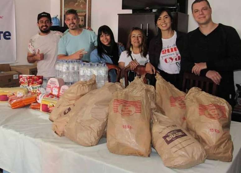 Organizações como a Anjos da Noite, que ajuda pessoas em situação de rua, dependem de doações para realizarem suas atividades