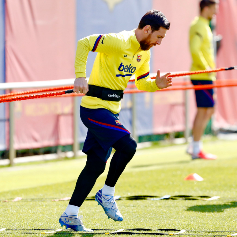 Messi treinará separado nos próximos dias (Foto: Reprodução/ Barcelona)