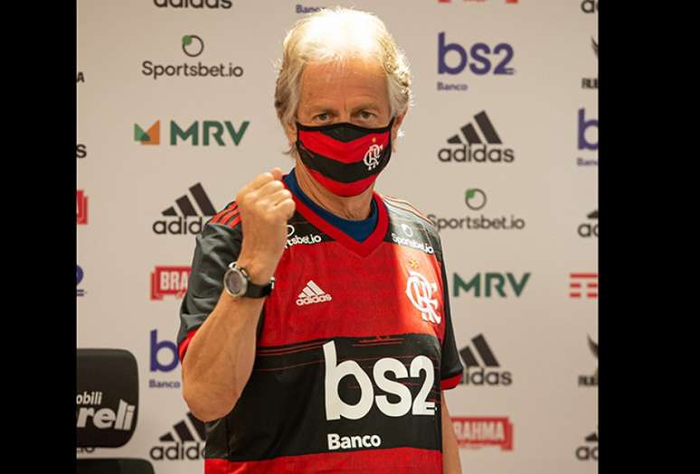 Jesus renovou com o Flamengo esta semana (Foto: Alexandre Vidal)