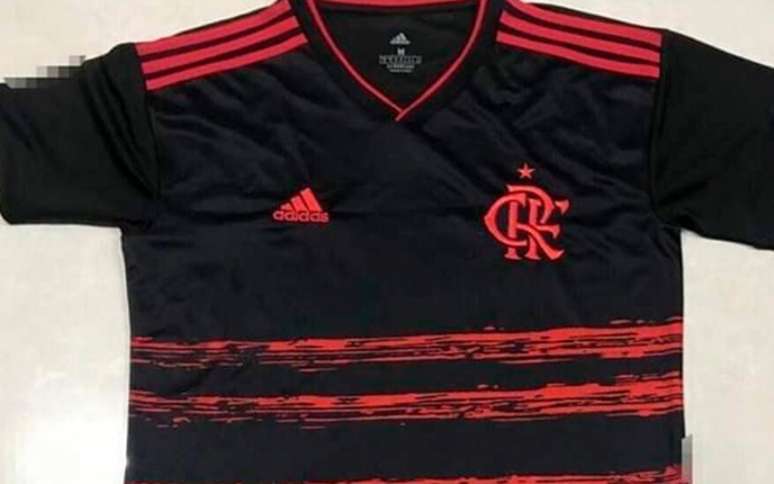Camisa preta será a terceira de jogo do clube para a temporada 2020 (Foto: Reprodução / Coluna do Fla)