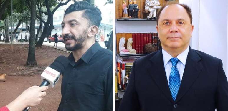 O militante Agripino Magalhães e o advogado Angelo Carbone: união de forças contra ameaças ao bem-estar dos LGBT+