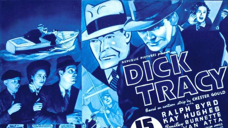 Dick Tracy era um detetive de quadrinhos que usava tecnologias contra o crime