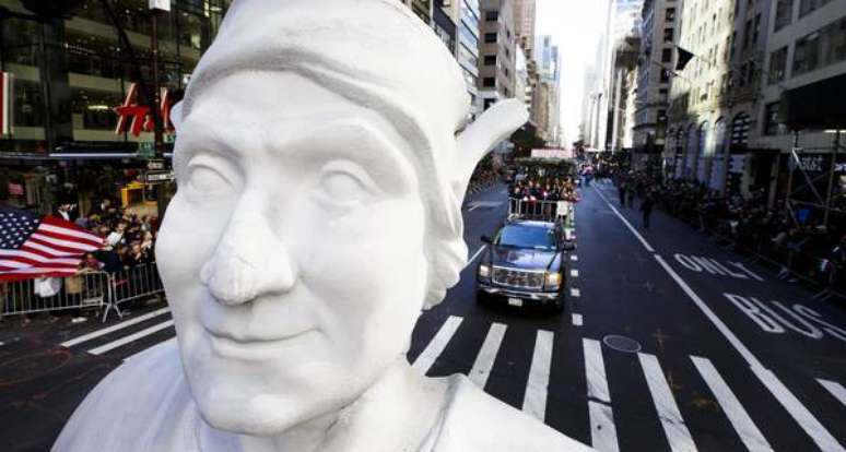 Estátua de Cristóvão Colombo em Nova York, EUA