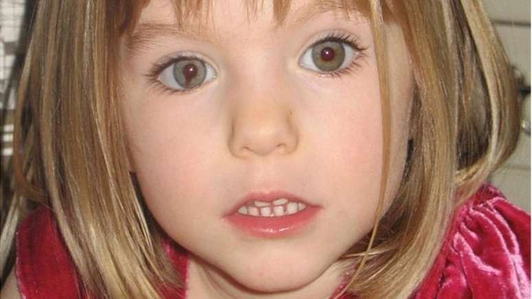 Madeleine McCann tinha três anos quando desapareceu, em 2007