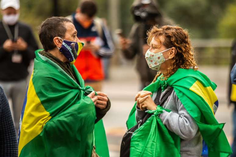 Manifestantes vão se reunir no dia 7 de setembro em ato pró-bolsonaro