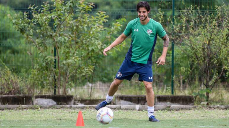 Hudson se surpreendeu com o bom início no Fluminense (Foto: Divulgação/Lucas Merçon)