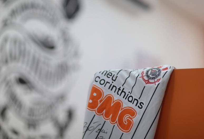 Corinthians e BMG anunciaram mais uma ação da parceira nesta segunda-feira (Foto: Divulgação/Corinthians)