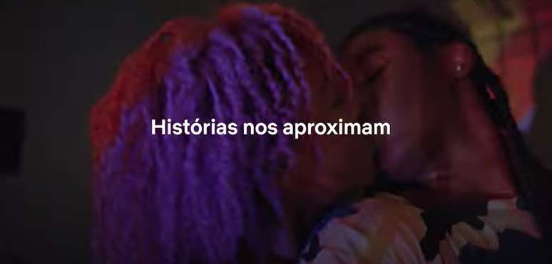 Filme da Netflix no intervalo do Fantástico destacou frases de encorajamento a pessoas LGBQT+