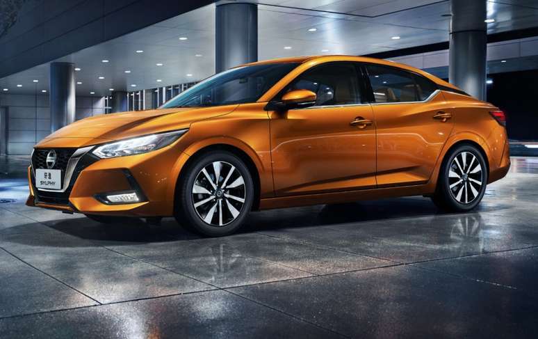 Nissan Sylphy: crescimento espetacular, ganhando 7 posições no ranking em 2020.