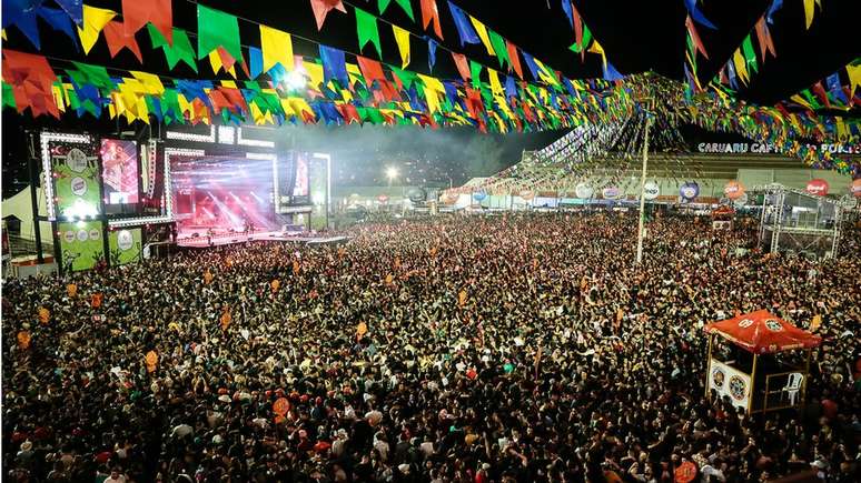 Na festa de São João do ano passado, Caruaru recebeu 2 milhões de turistas, segundo a prefeitura