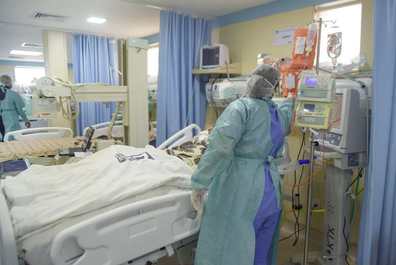 Vista do Hospital Municipal São José, da Prefeitura de Duque de Caxias, na Baixada Fluminense, na segunda-feira, dia 15 de junho de 2020