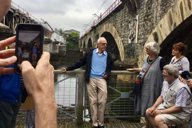 Henri Dyner voltou à 'ponte da liberdade' na fronteira franco-espanhola