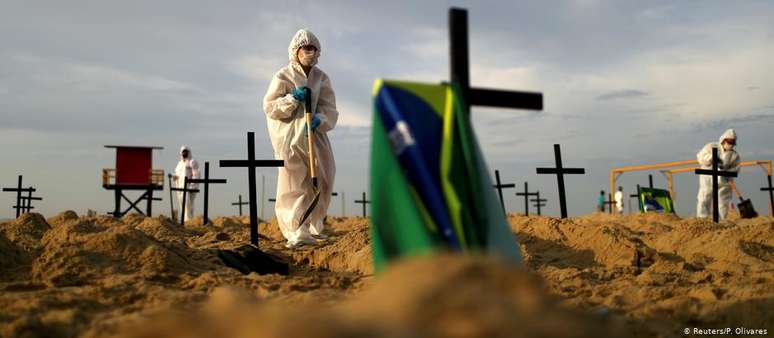 Protesto da ONG Rio de Paz foi destaque na imprensa alemã