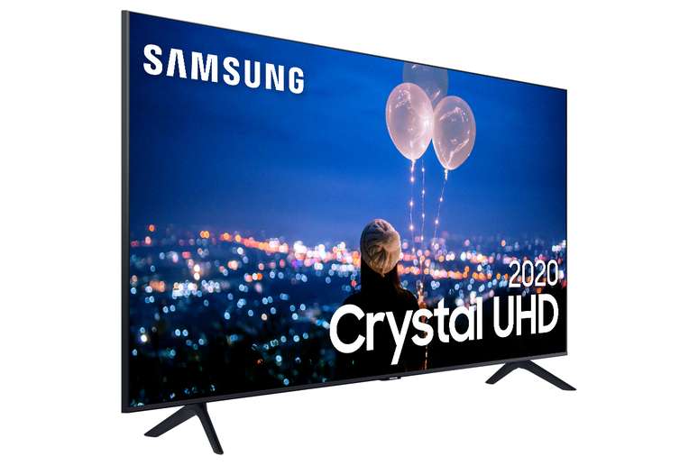 Os aparelhos da linha Crystal UHD possui o processador Crystal, capaz de melhorar a qualidade da imagem automaticamente, alterando saturação, contraste, luminosidade e resolução