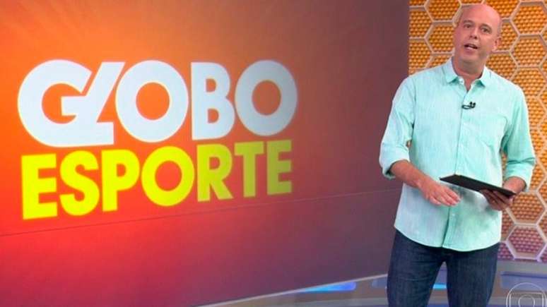 Alex Escobar é o apresentador do "Globo Esporte" no Rio de Janeiro (Foto: Reprodução / TV Globo)