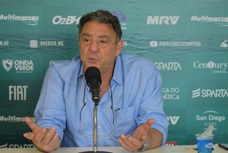 O presidente americano, Marcus Salum, se diz favorável à volta do Mineiro 2020 para ser concluído-(Estevão Germano/América-MG)