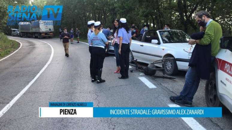 Local do acidente envolvendo Alessandro Zanardi