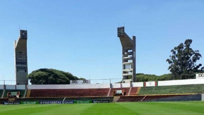 Portuguesa manteve durante a pandemia a manutenção do estádio do Canindé
