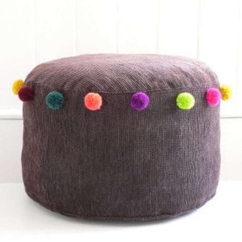 22. Modelo de puff de garrafa pet redondo. Fonte: Bioguia