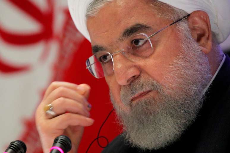 Presidente do Irã, Hassan Rouhani, em Nova York
26/09/2019 REUTERS/Brendan Mcdermid