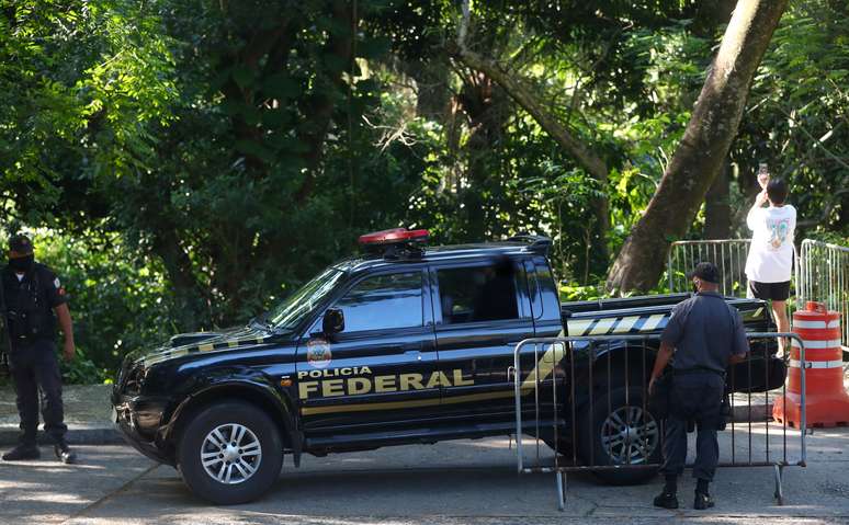 Viatura da Polícia Federal no Rio de Janeiro
26/05/2020 REUTERS/Pilar Olivares